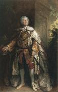 Thomas Gainsborough john campbell ,4th duke of argyll Sweden oil painting artist